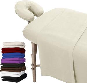 Ensemble de draps de table de massage en <span class=keywords><strong>flanelle</strong></span> 100% coton IDOTEX Spa à vendre - Product Image 1