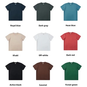 <span class=keywords><strong>T</strong></span>-<span class=keywords><strong>shirt</strong></span> Amekaji en coton peigné lourd 300g, col rond, manches courtes, style <span class=keywords><strong>streetwear</strong></span> <span class=keywords><strong>japonais</strong></span> pour homme - Product Image 5