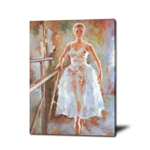 Dipinti Impressionisti su Tela Fatti a Mano per Decorazione Casa, Ritratti di Donne Danzanti Balletto, <span class=keywords><strong>Arte</strong></span> Murale - Product Image 4