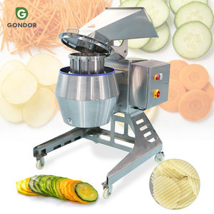 Cortadora de Ondas para Papaya y Zanahoria, Trituradora de Patatas Fritas, Cortadora Comercial de Patatas, Máquina para Triturar Queso Mozzarella - Product Image 1