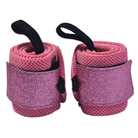 Support de poignet respirant en néoprène Berserk avec logo personnalisé pour la musculation et le powerlifting avec fermeture à crochet et boucle