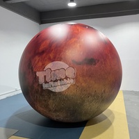 Ballon gonflable géant globe terrestre le plus vendu en PVC et tissu Oxford, logo personnalisé, imperméable, durable et résistant aux intempéries