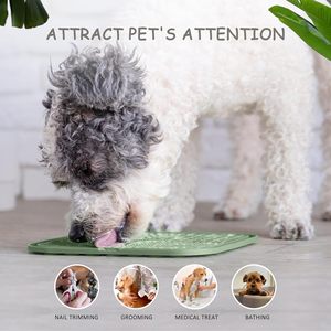 Food Grade Silicone Non-Stick Food <b>Pad</b> Pet <b>Dog</b> Licking Mat With Strong Suction Cup - Product Image 3