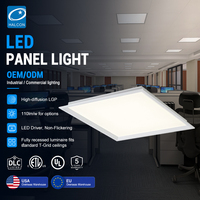 Panneau lumineux Led encastrable sur panneau, intensité d'éclairage réglable, pour un bureau, 24/36/50w, SMD