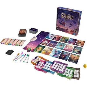<span class=keywords><strong>Jeu</strong></span> de société anglais transfrontalier le plus vendu pour <span class=keywords><strong>Stella</strong></span> Universe : un <span class=keywords><strong>jeu</strong></span> de cartes de stratégie et de puzzle à thème verbal pour soirées, en papier - Product Image 1