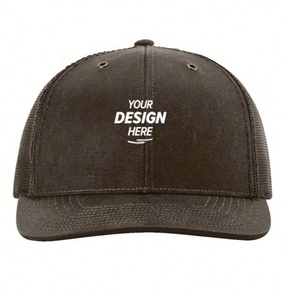 Casquette personnalisée à 5 panneaux avec logo imprimé en broderie 3D Casquettes de camionneur en denim avec impression en mousse Casquette de sport à la mode - Product Image 2