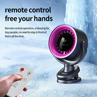Hxtc88 Vente en gros personnalisée de ventilateurs portables rechargeables par USB de 4000 ml pour le camping, à fixer sur la table, le bureau ou le mur, avec télécommande