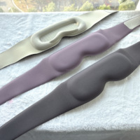 Heenlong Nuevo Diseño Antifaz 3D con Contorno y Peso, Elástico, Opaco, Súper Suave, de Lujo, para Dormir, Suministros para la Salud Ocular