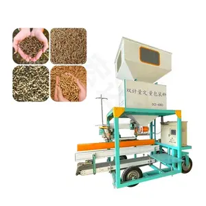 Otomatik yüksek hassasiyetli tahıl paketleme makinesi buğday mısır pirinç fasulye yem granül ambalaj ölçeği