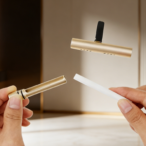 Clip désodorisant pour maison, éliminateur d'odeurs, écologique, avec bande de remplacement en coton parfumé à la <span class=keywords><strong>lavande</strong></span>, désodorisant en vrac - Product Image 3