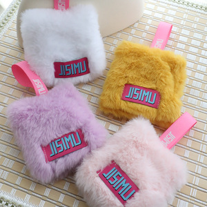 Jisimu Plush Hand Warmers 25g Polyester Soft Fuzzy <b>Heat</b> <b>Packs</b> For Cold Weather Use - Product Image 1