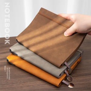 Tùy chỉnh máy tính xách tay A5 văn phòng kinh doanh da ràng buộc này mềm Cuốn sách có thể in logo xử lý tùy chỉnh notepad cho món quà - Product Image 1