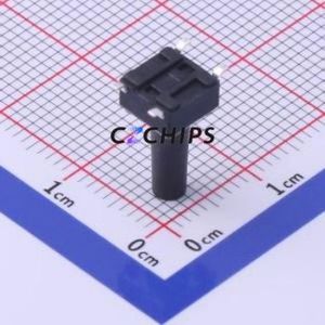 UK-B0228-G13-250 Tactile Switch SMD-4P,6x6mm Switch Single Pole Single Throw Round Button 2.5N Vertical Mount - Product Image 2