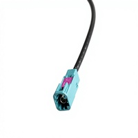 HFM Automotive Coaxial Wiring Harness untuk Seri AMZ010-000 Single-chamber Straight Head Plastik Casing RG174 DACAR535