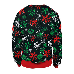 Maglione Natalizio Unisex in Maglia con Stampa Festiva, Felpa con Cappuccio o Girocollo, 'Go Jesus It's Your Birthday', Multicolore - Product Image 3