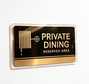 Letrero de Neón Acrílico Personalizado para Puerta, Placa con Número de Habitación de Hotel, Letrero con Número de Casa para Montar en la Pared, Logotipo Personalizado, Forma y Color, Edificios de Oficinas - Product Image 1