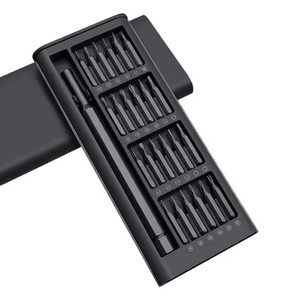 Juego de Destornilladores con 24 Puntas Magnéticas de Precisión, Juego de Destornilladores Desmontables para Bricolaje, Mini Estuche de Herramientas para Reparación de Teléfonos, <span class=keywords><strong>PC</strong></span> y Hogar Inteligente - Product Image 3