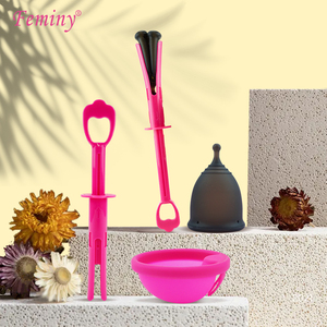 Logo personnalisé vente en gros <span class=keywords><strong>applicateur</strong></span> menstruel femme nouveau design <span class=keywords><strong>applicateur</strong></span> de coupe menstruelle - Product Image 1