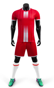 Maillot de football personnalisé par sublimation, séchage rapide, manches courtes, uniforme d'équipe, kit sportif - Product Image 3