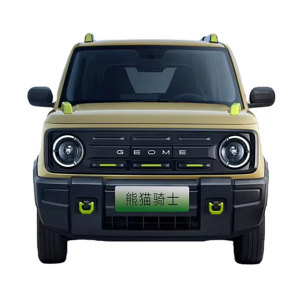 Nieuwe Energie Auto 4-Seat Hatchback Puur Elektrische Auto 2024 Geely Panda Mini Ridder 200Km Elektrische Auto Voor Volwassenen