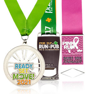 Crea tus Propias Medallas y Trofeos Deportivos Personalizados de Aleación de Zinc para Duatlón/Taekwondo 3D/Bjj/Baloncesto/Fútbol/Fútbol Sala con Grabado - Product Image 4