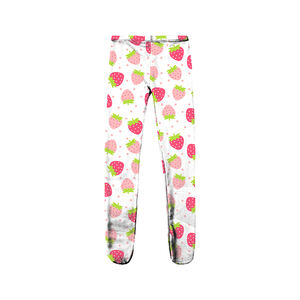 Leggings pour filles et bébés filles, taille haute, longs, style vintage, motif rose, pour la Saint-Valentin - Product Image 3