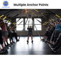 Cadre d'entraînement à suspension MMA ONEMAX T-R-X avec points d'ancrage multiples, rack d'entraînement en groupe pour salle de sport, intérieur/extérieur