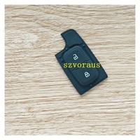 Couverture de clé de voiture en caoutchouc à 2 boutons de haute qualité pour clés de véhicule de remplacement Renault