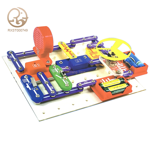 Factory Supplied Fun Educational Electronic Circuit Primary School Kindergarten Science Education Building Blocks