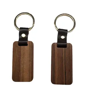 ميدالية هدايا سلسلة مفاتيح من النحاس الأصفر مخصصة للنقش الخشبي والنقش بسلسلة مفاتيح خشبية سهلة الاستخدام