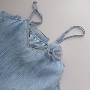 Elegante Abito Estivo <span class=keywords><strong>da</strong></span> Donna in Poliestere con Volant Irregolari, Stile Vacanza, Vita Alta, Nuovo Modello Lungo per le Vacanze - Product Image 3