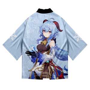 Disfraz de <span class=keywords><strong>Cosplay</strong></span> <span class=keywords><strong>Barato</strong></span> de Klee, Zhong Li, Ke Qing, Paimon, Xiao, Impresión 3D, Haori, Ropa de Dibujos Animados, Kimono, Capa, Vestidos de Poliéster Unisex - Product Image 5