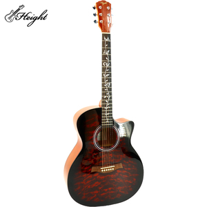 Mô hình vân sam gỗ tay trái Acoustic Guitar điện cho đầu - Product Image 3