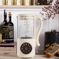 Petite machine à lait de soja entièrement automatique pour la maison, capacité de 1,6 à 2,0 L, commande par écran tactile, éjection automatique de la pulpe, machine à lait