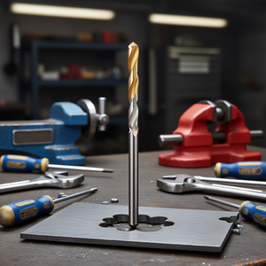 Broca helicoidal HSS de 2.8 mm con recubrimiento de TiN para perforación de metal - Product Image 3