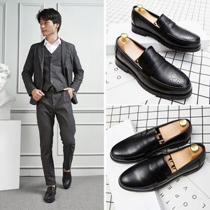 Chaussures en cuir pour hommes, vente chaude, respirantes, décontractées, nouveau design, Zapatos De Cuero - Product Image 4