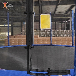 <span class=keywords><strong>Trampoline</strong></span> rond de <span class=keywords><strong>6</strong></span> pieds de 14 pieds et <span class=keywords><strong>filet</strong></span> de sécurité avec manchons en PVC - Product Image 3