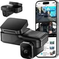 4G LTE Dash Cam Double Objectif Voiture DVR WIFI GPS Protection Privée Vue Arrière À L'intérieur De La Voiture Caméra 2k Tableau De Bord Véhicule Blackbox DVR