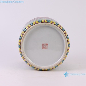 RZFA30 Jingdezhen-jarrón de cerámica con patrón de flores y Fénix - Product Image 5