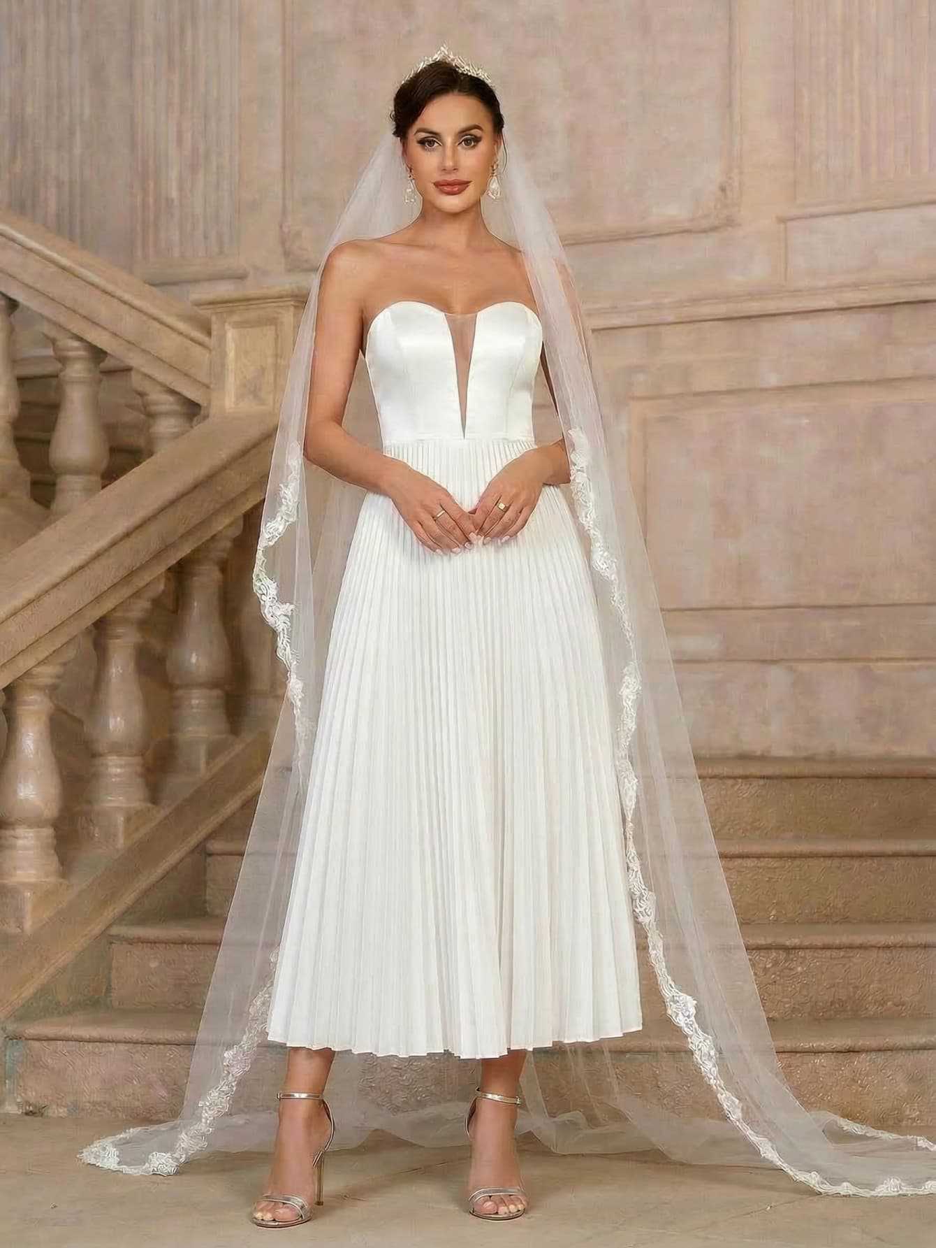 Elegant Midi Wedding Dresses - High Quality & Low Price