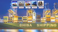 Coût le plus bas DDP Port à Port Porte à Porte Transport maritime Top 10 des transitaires de Chine vers la Guyane Agent maritime