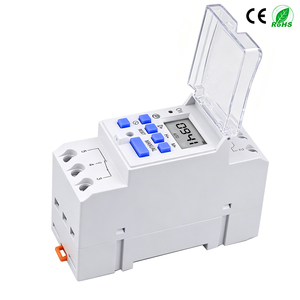 Minuteur numérique programmable hebdomadaire 7 jours 1NO 1NC sur rail DIN monophasé AC/DC 12V 24V 48V 110V AC220/230V - Product Image 4