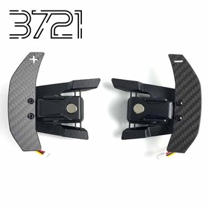Levas de cambio magnéticas de fibra de carbono para volante, para Volkswagen Golf 7/7.5 GTI R, piezas automotrices - Product Image 2