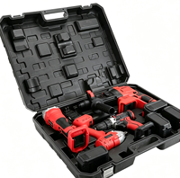 Vente directe usine – Ensemble d'outils électriques personnalisés : Perceuse, Clé à chocs, Meuleuse d'angle – Moteur sans balais, Batterie au lithium 21V TR