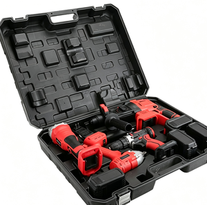Venda Direta da Fábrica: Kit de Ferramentas Elétricas Personalizadas com Furadeira, Chave de Impacto, Esmerilhadeira Angular, Bateria de Lítio 21V e Motor Brushless - Product Image 2