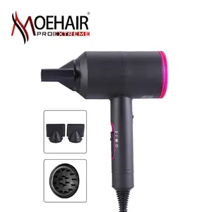 Fashion 1600W Ionic Hair Spa Dryer Alat Salon Perjalanan Suhu Konstan Super Motor Pengering Rambut dengan Nozzle dan Diffuser