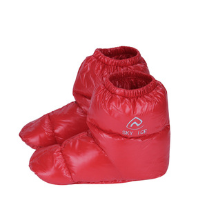 90% White Gooses Fluffy Down Feet Covers With Bag Camping Winter Warm Feet Cover Waterproof Warm Down <strong>Shoe</strong> Covers <strong>Tent</strong> Slippers - Product Image 6