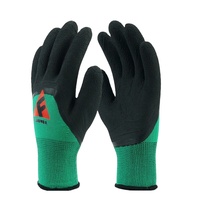 EvridWear Crinkle Latex Gummi Hand beschichtete Sicherheits arbeits handschuhe für Männer Frauen Allgemeine Mehrzweck konstruktion Lager Gartenarbeit