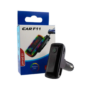 Reproductor MP3 para coche USB dual de 24 voltios con transmisor FM, accesorios universales de audio para coche para llamadas manos libres en vehículos - Product Image 6