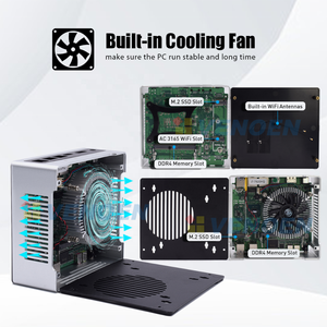 Win10 Mini Gamer PC del fabricante de China con Intel Core I7 7820HK/ I5 7300HQ DDR4 4K Pantalla 6 USB 3,0 Enchufe de EE. UU. - Product Image 5